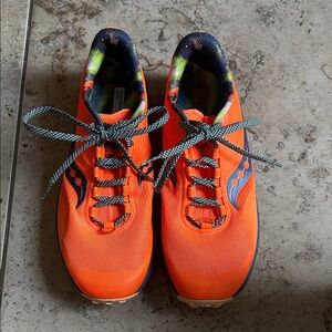 Saucony Bright Orange Trail Running Shoes